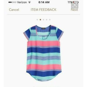 Papermoon striped top